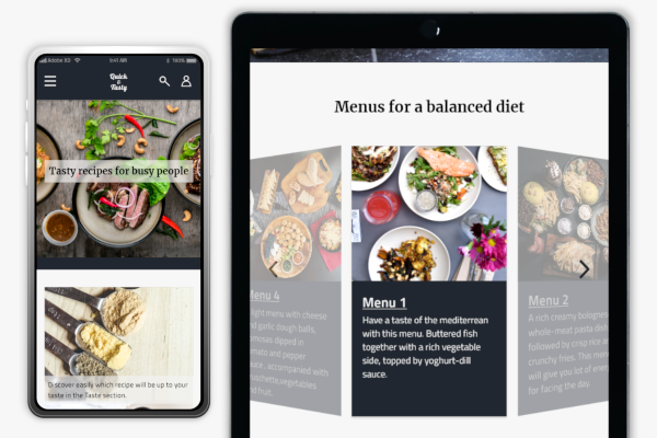 Quick & Tasty app